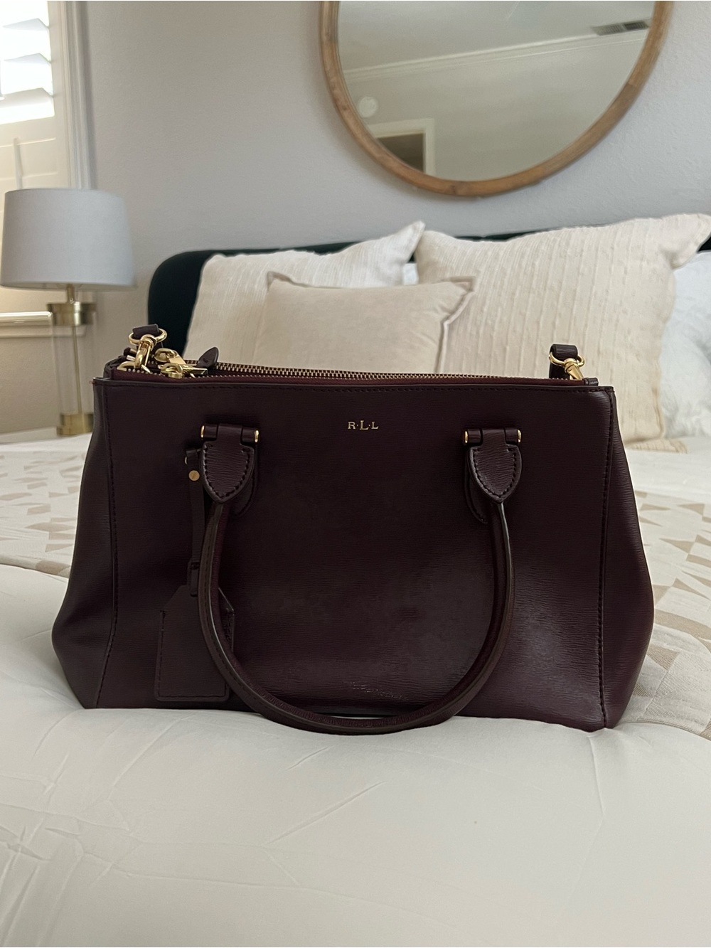 Lauren Ralph Lauren Newbury Double-Zip Satchel